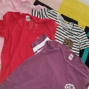 VS Pink tshirts